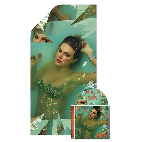 Republic Records Taylor Swift The Life of a Showgirl CD with Poster | HSN