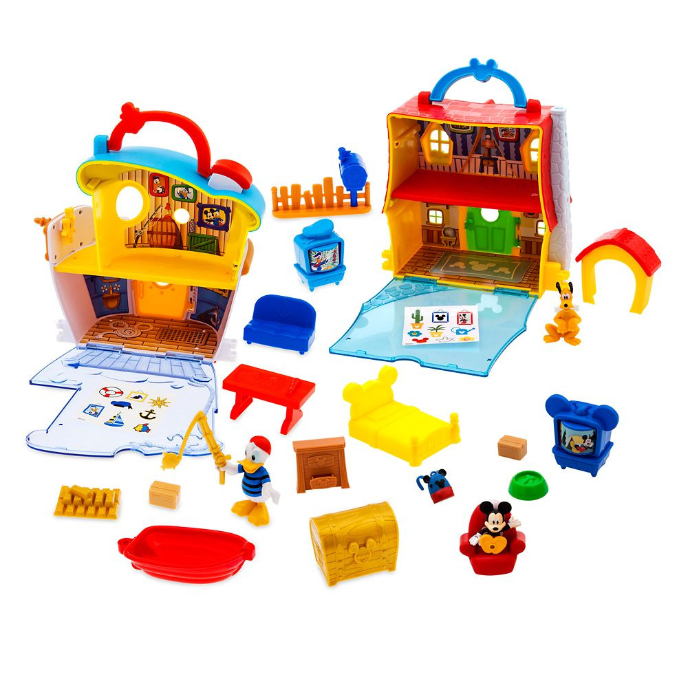 Mickey Mouse and Donald Duck Playhouse Set | Disney Store | Disney Store