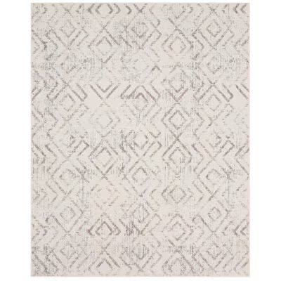 Scott Living Cross Point 8 x 10 Alabaster Indoor Distressed/Overdyed Bohemian/Eclectic Area Rug L... | Lowe's