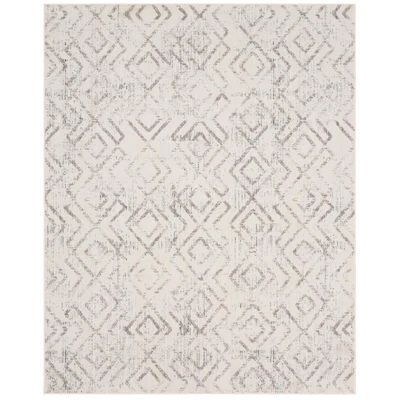 Scott Living Cross Point 8 x 10 Alabaster Indoor Distressed/Overdyed Bohemian/Eclectic Area Rug L... | Lowe's