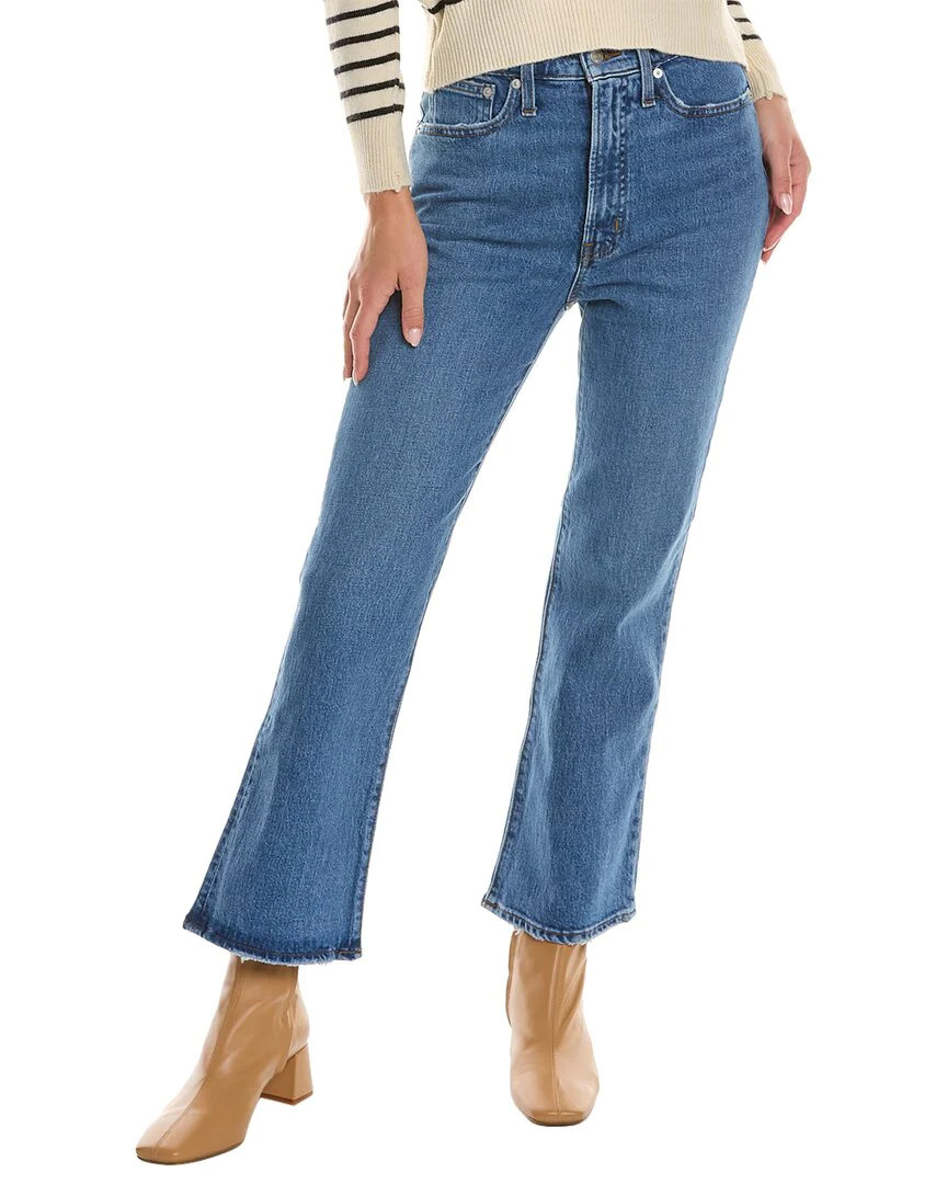 Madewell The Perfect Vintage Earlwood Wash Flare Crop Jean | Shop Simon