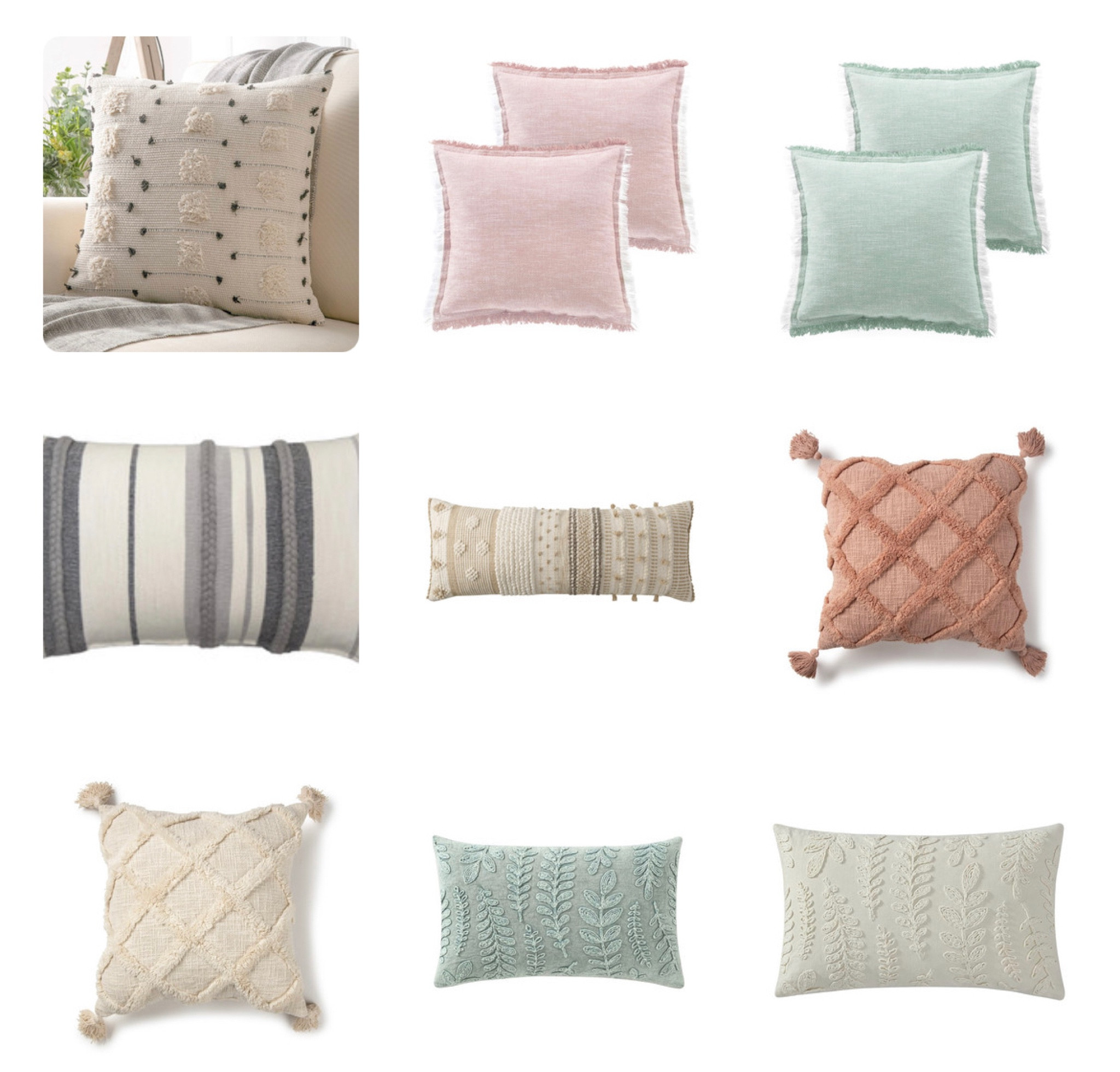The cutest throw pillows!

#throwpillows #livingroom #decor

#LTKshoecrush #LTKstyletip #LTKhome