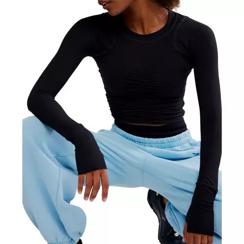 Women's FP Movement Tempo Ruched Long Sleeve Shirt | Scheels Sports