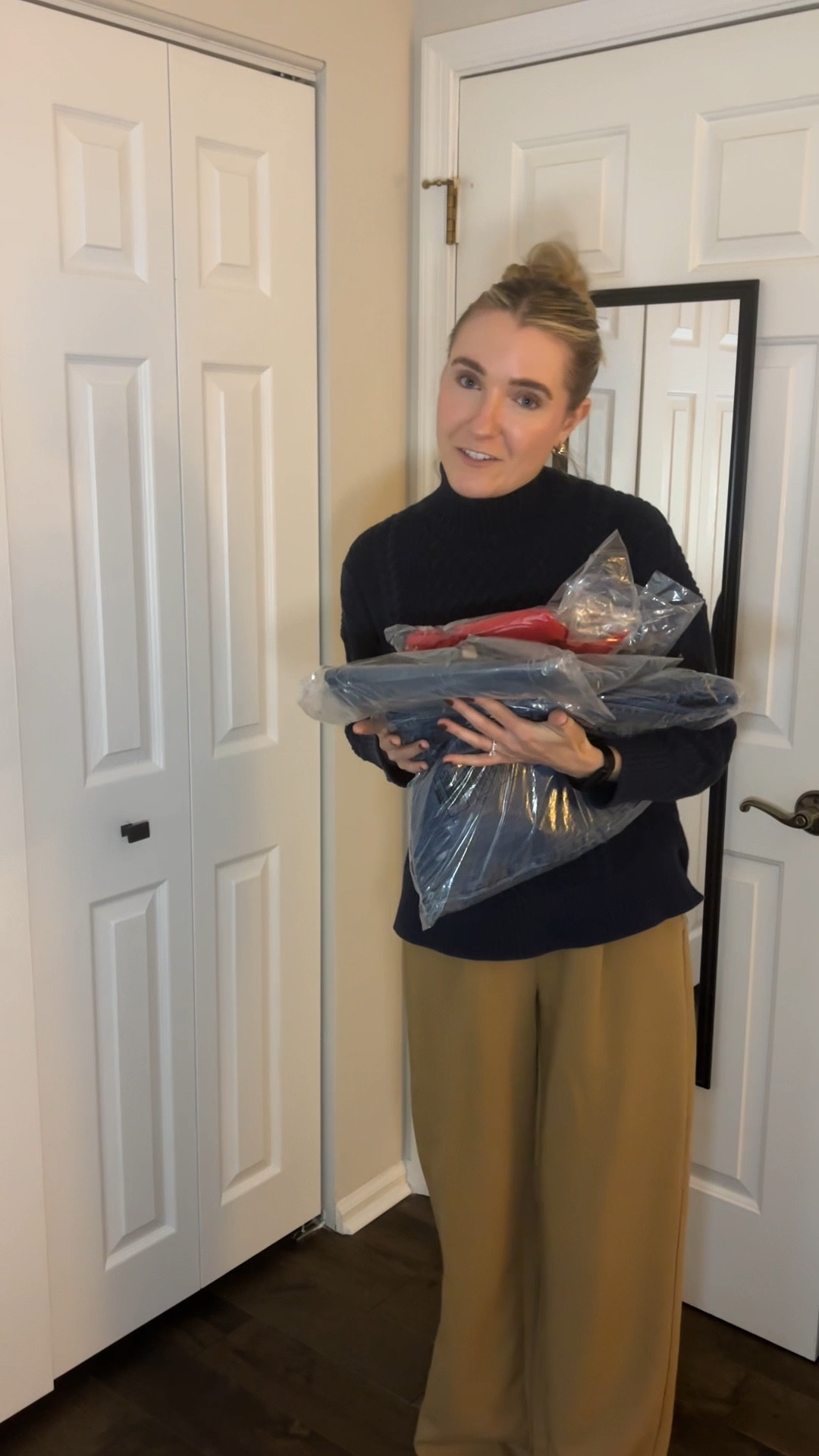 Abercrombie try on. Pacsun try on. 