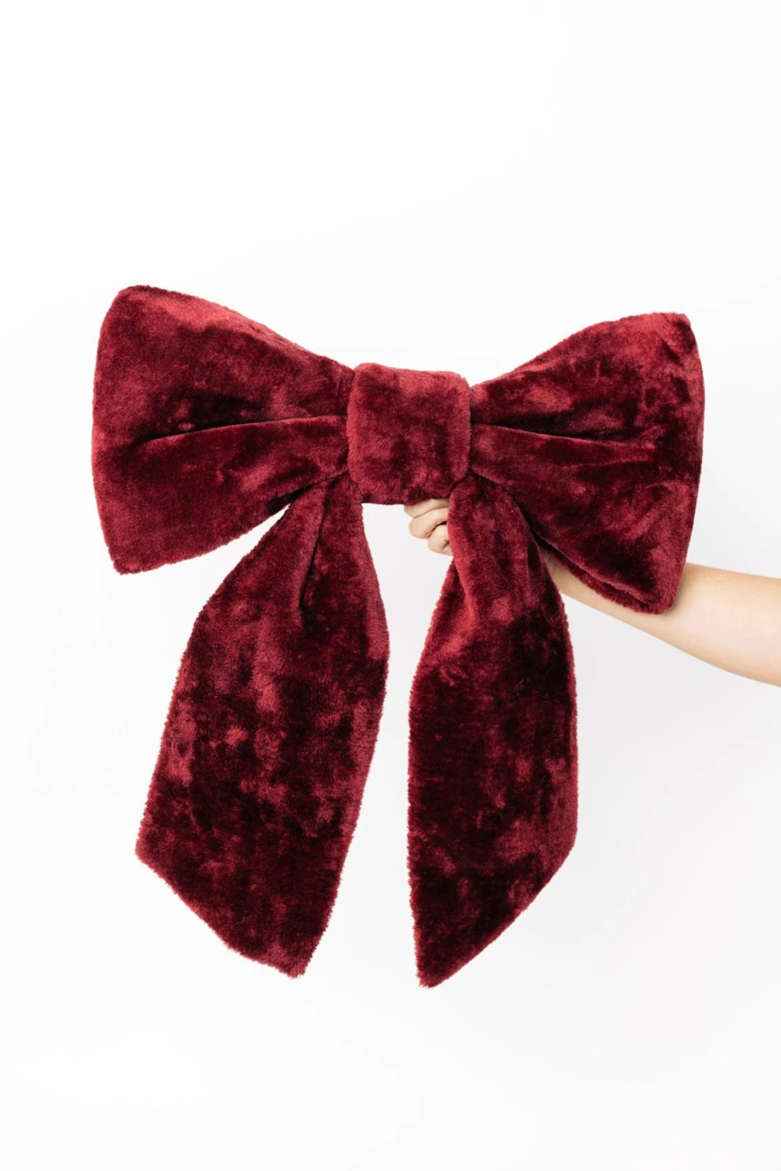 Winslet Oversized Bow - Garnet - 2 Sizes | THELIFESTYLEDCO