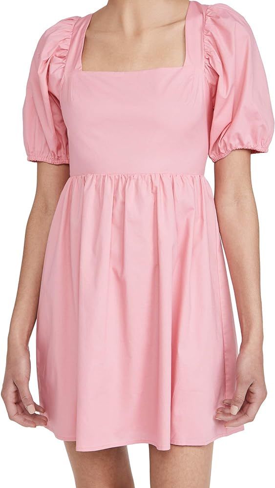 WAYF Women's Tie Back Puff Sleeve Mini Dress | Amazon (US)