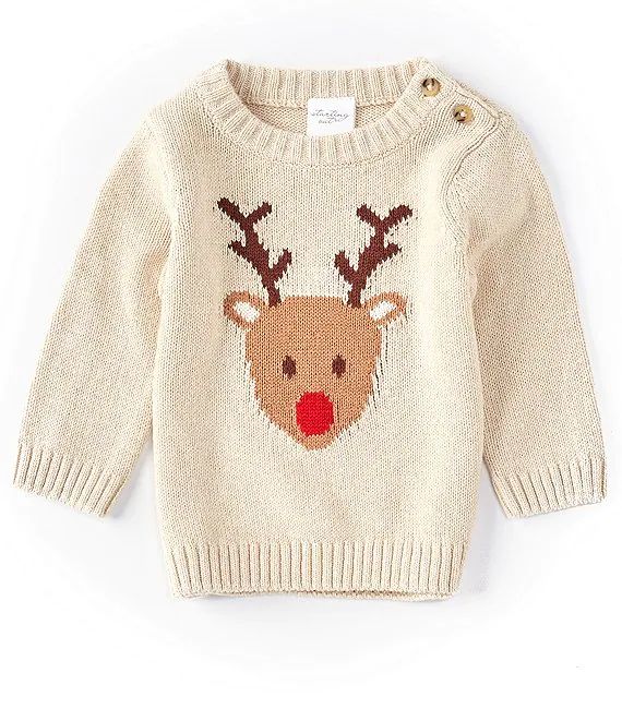 Baby Boys 3-24 Months Reindeer Pullover | Dillard's