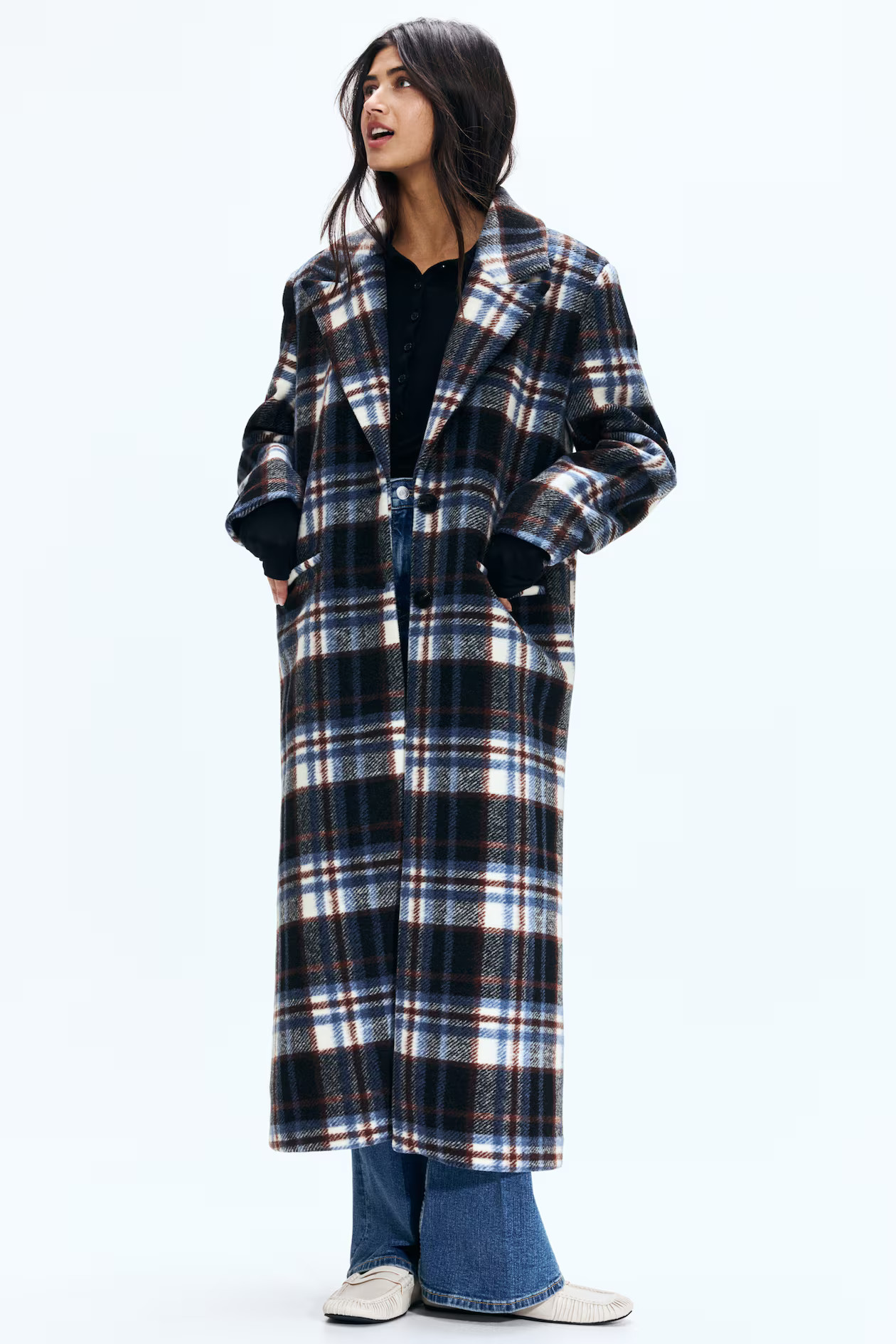 Single-breasted coat | H&M (UK, MY, IN, SG, PH, TW, HK)