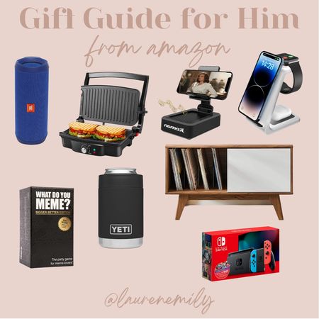 Gift Guide for him Amazon edition! All the best finds for your boyfriend, friend, husband, dad, father in law, or anyone special in your life! 

#LTKHoliday #LTKGiftGuide #LTKSeasonal
