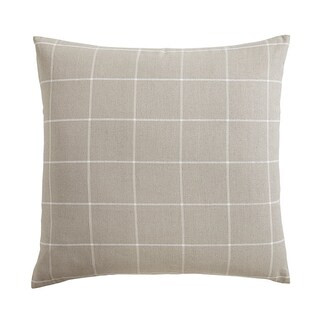 Jones Windowpane Pillow Cover - Gray | Ballard Designs, Inc.
