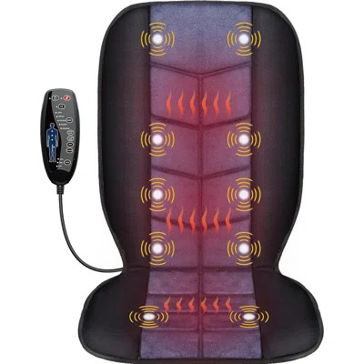 Chair Massager for Office Chair, Massage Chair for Home Use Black | Wayfair Professional