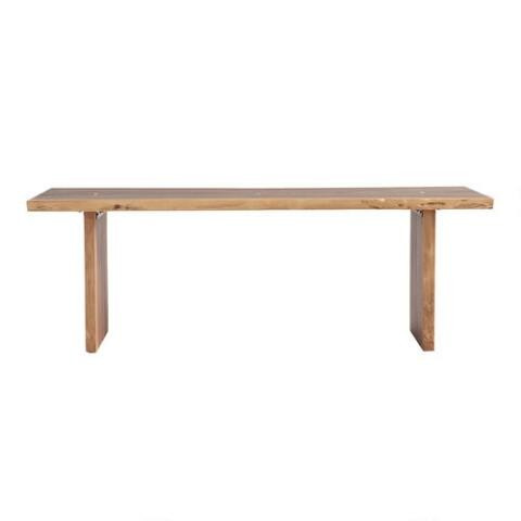 Live Edge Wood Sansur Coffee Table | World Market