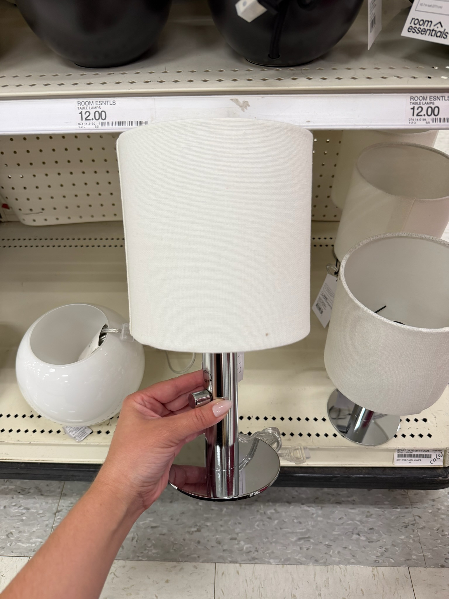 The sleek chrome finish on this one 😍 Such a simple, modern lamp that looks way more expensive than $12! I am so loving this chrome trend.

summer outfits, summer dresses, travel outfits, vacation outfits beach, date night outfits, country concert outfits, work outfits, business casual workwear, plus size fashion, wedding guest dress summer, target finds, target home, home decor, affordable home decor, table lamp, modern decor
 

 #LTKSeasonal #LTKHome