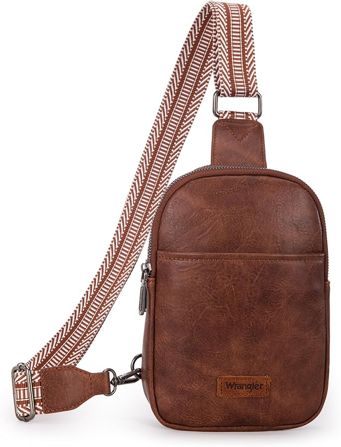 Wrangler Crossbody Bags for Women Chic Sling Bag and Purses with Adjustable Strap Holiday Gift Ch... | Amazon (US)