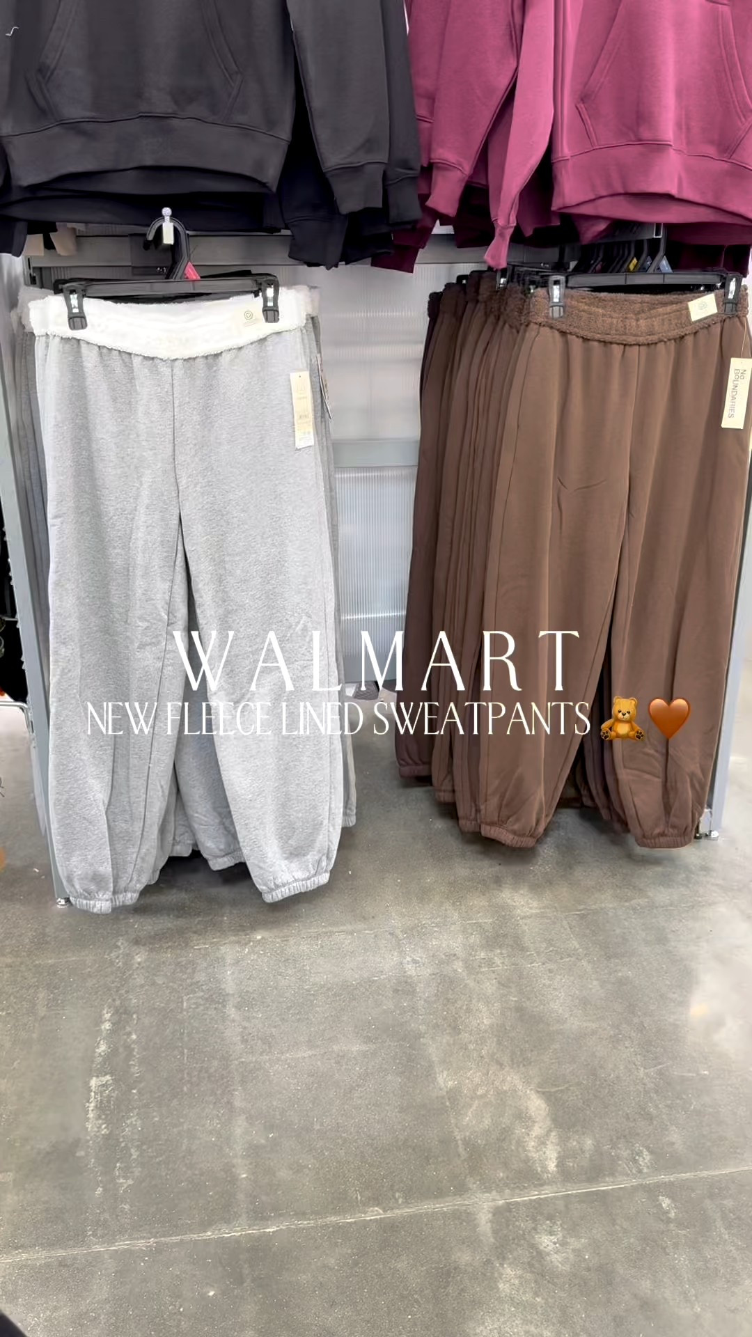 new fleece lined sweatpants! So cute! #walmart #walmartpartner #walmartfashion #comfy #comfystyle

#LTKootd #LTKFindsUnder50 #LTKgrwm