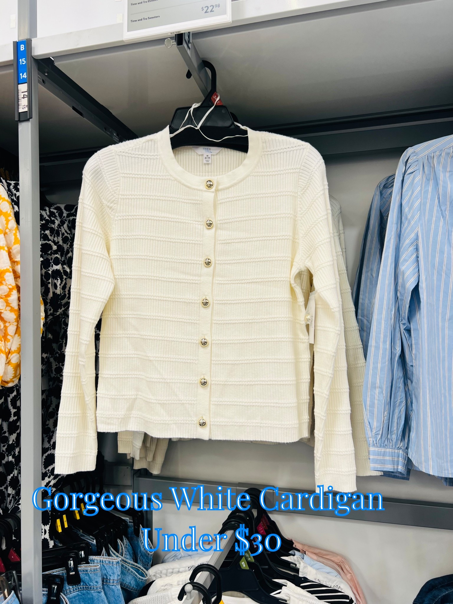 White Cardigan Under $30 - instant purchase! I got size M 

#LTKSeasonal #LTKMidsize