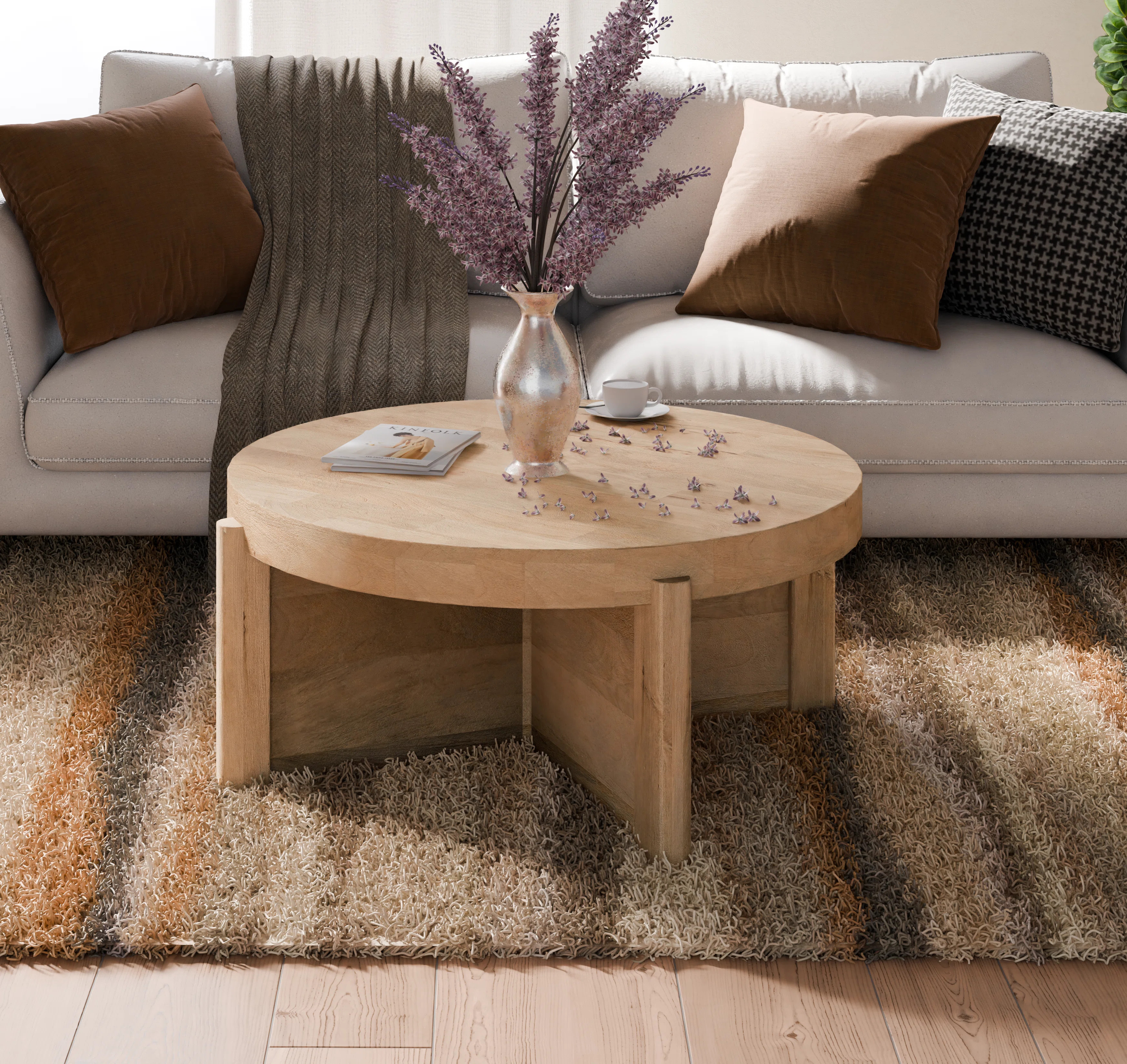 Josiane Solid Wood Coffee Table | Wayfair North America