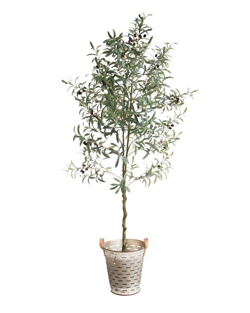 Faux Potted Olive Topiary | McGee & Co.