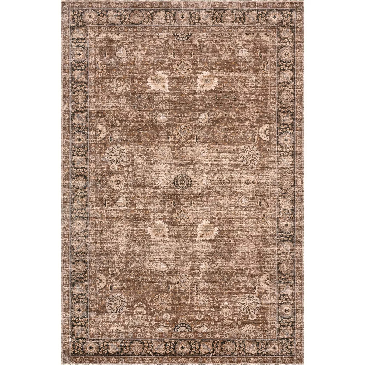 nuLOOM Lauren Liess Bayberry Vintage Machine Washable Area Rug | Target