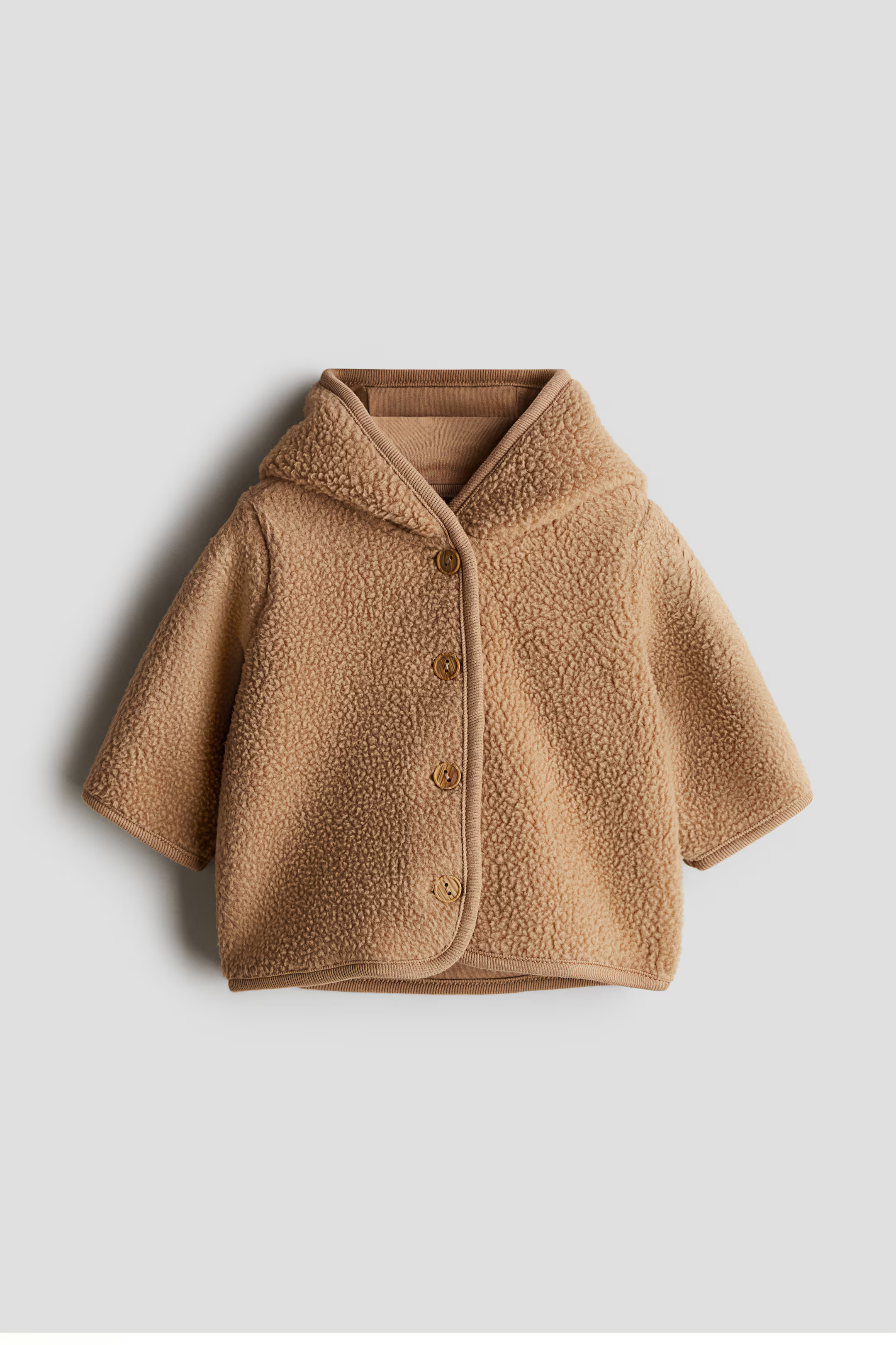 Pile jacket - Beige - Kids | H&M GB | H&M (UK, MY, IN, SG, PH, TW, HK)