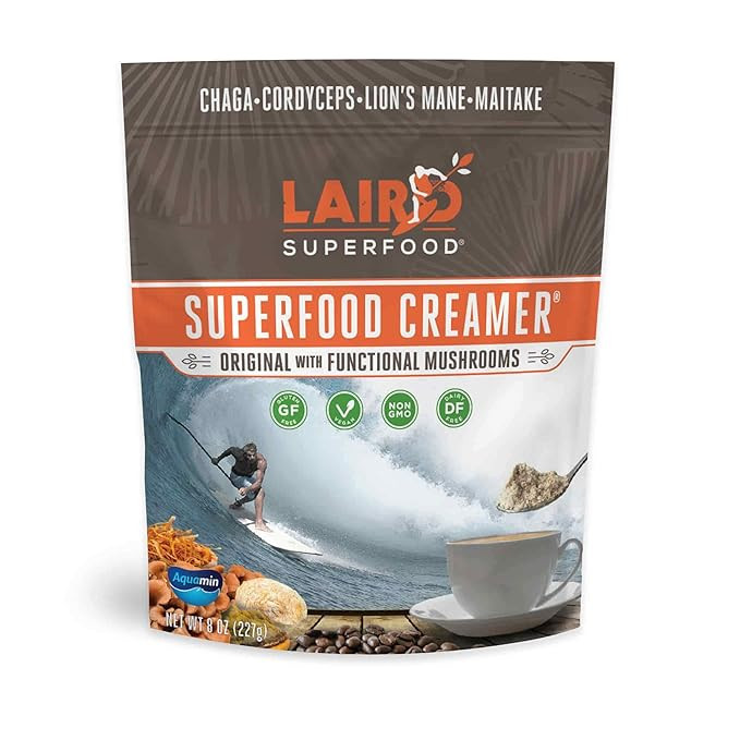 Laird Superfood Original Creamer with Functional Mushrooms - Nourishing and Energizing Non-Dairy ... | Amazon (US)