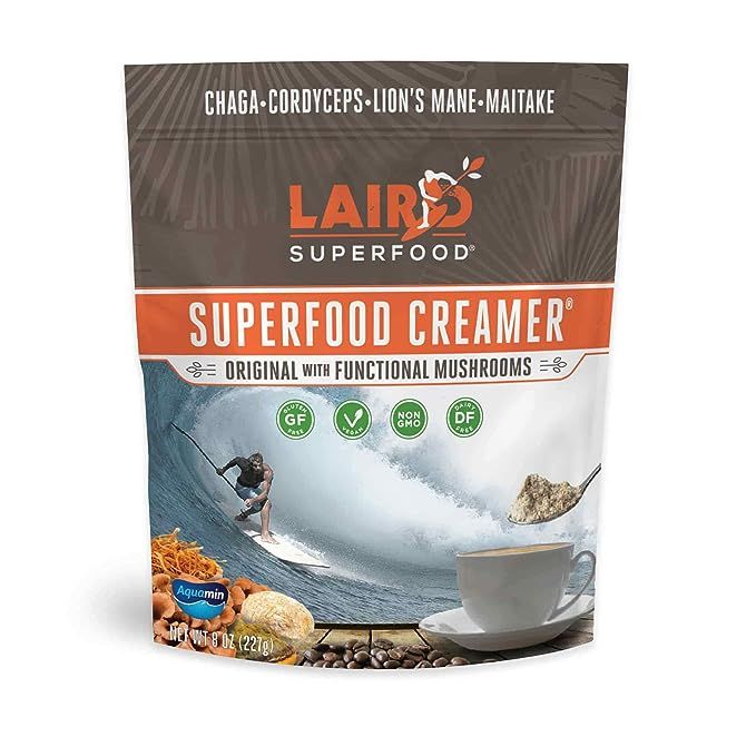 Laird Superfood Original Creamer with Functional Mushrooms - Nourishing and Energizing Non-Dairy ... | Amazon (US)