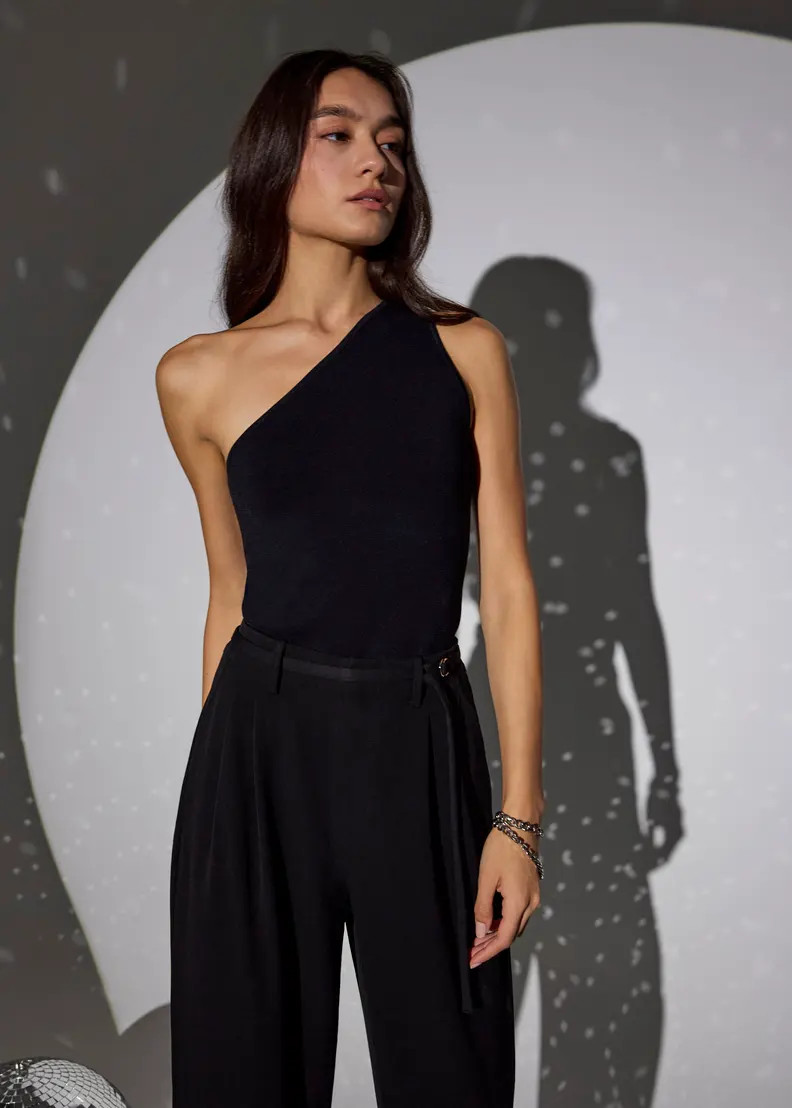 Knit Fitted Toga Top | Love, Bonito USA