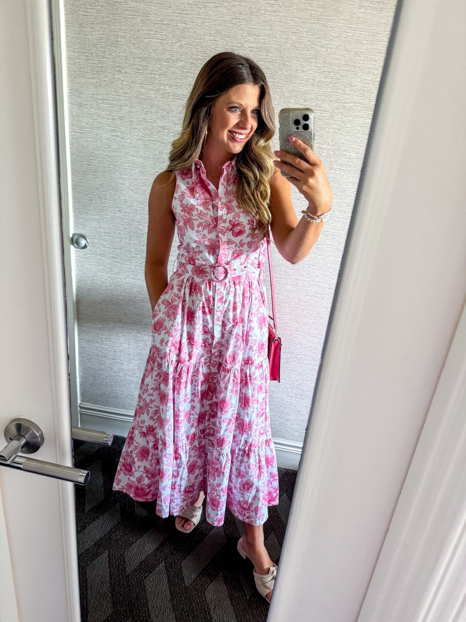 One of my favorite floral sundresses! Love the elegant details of the buttons, belt, and collar. Great for work events! ✨

#LTKFindsUnder50 #LTKWorkwear #LTKPetite
