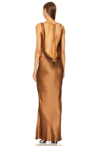 Plunging Back Cowl Dress
                    
                    Mirror Palais | Revolve Clothing (Global)