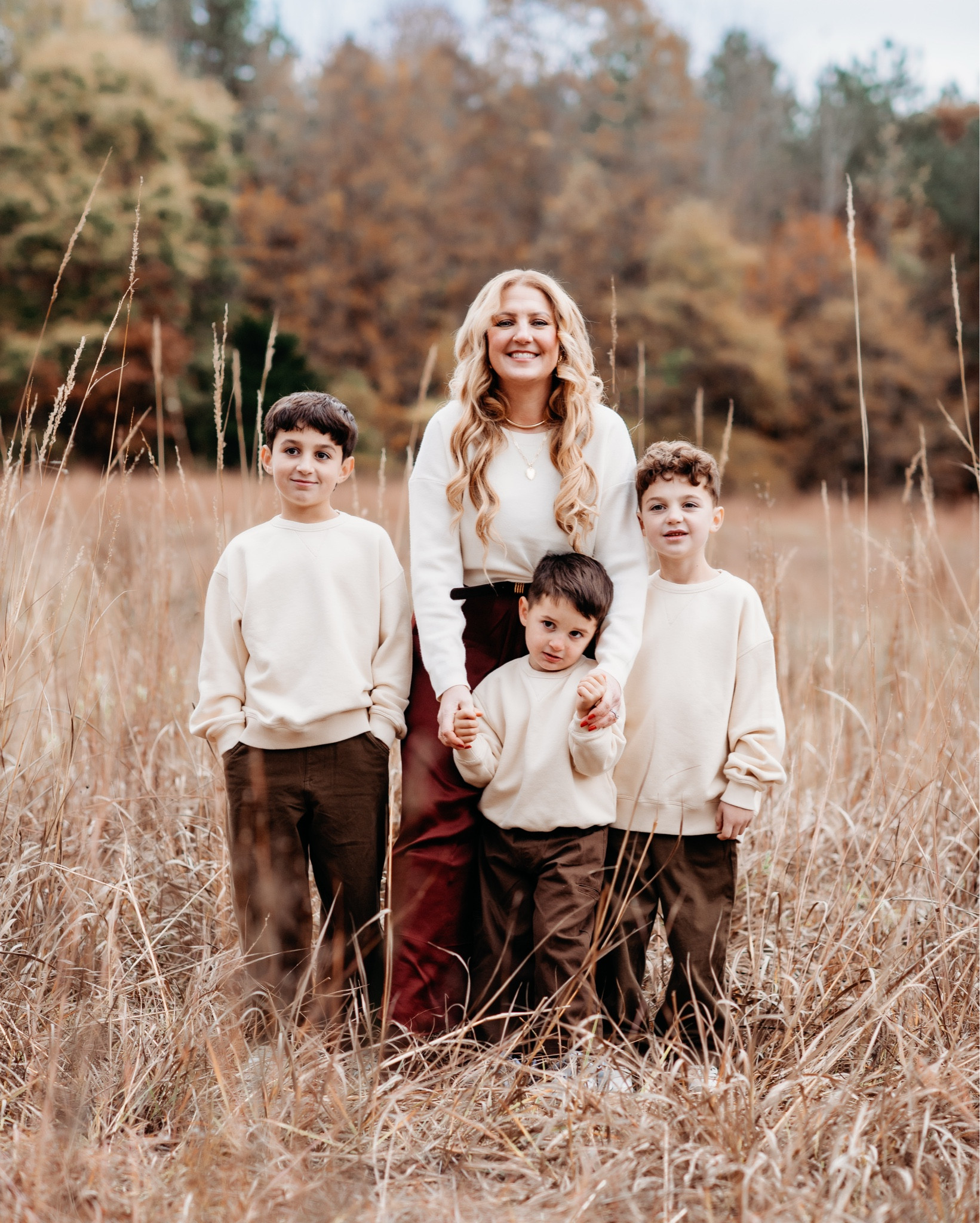 Neutral family photo shoot outfit ideas 🤎 Cozy creams, warm browns, and the sweetest little crew who made me a mom.
If you’re planning family photos, especially with boys, this color palette is effortless, timeless, and so easy to coordinate. Linking everything we wore, plus similar options for a full neutral moment that photographs beautifully.
.
.
neutral family photo outfits, family photo shoot outfit ideas, family outfit ideas for pictures, fall family photo outfits neutral, boys family photo outfit ideas, boy mom outfit ideas, cream and brown photo shoot outfits, coordinated family outfits neutrals, outdoor fall photoshoot clothing, family photo outfit inspiration, timeless family photo outfits, holiday card photo outfit ideas, siblings matching photo outfits, mom and sons outfit ideas, neutral wardrobe for boys, minimalist family photoshoot outfits, outdoor family photography outfits, family picture outfit ideas, what to wear for fall family photos, classic family photo outfits, neutral aesthetic family photos, fall neutral color palette outfits, LTK family photo outfits, coordinated family look, family photos neutral palette

⸻

#FamilyPhotoOutfits
#NeutralOutfits
#FamilyPhotoshoot
#FallFamilyPhotos
#BoyMomStyle
#FamilyOutfitIdeas
#WhatToWearForPhotos
#LTKFamily
#LTKStyling
#NeutralAesthetic
#FamilyPhotoInspo
#CoordinatedOutfits
#MomOfBoys
#HolidayPhotoIdeas
#OutdoorPhotoshoot


#LTKHoliday #LTKmomlife #LTKKids