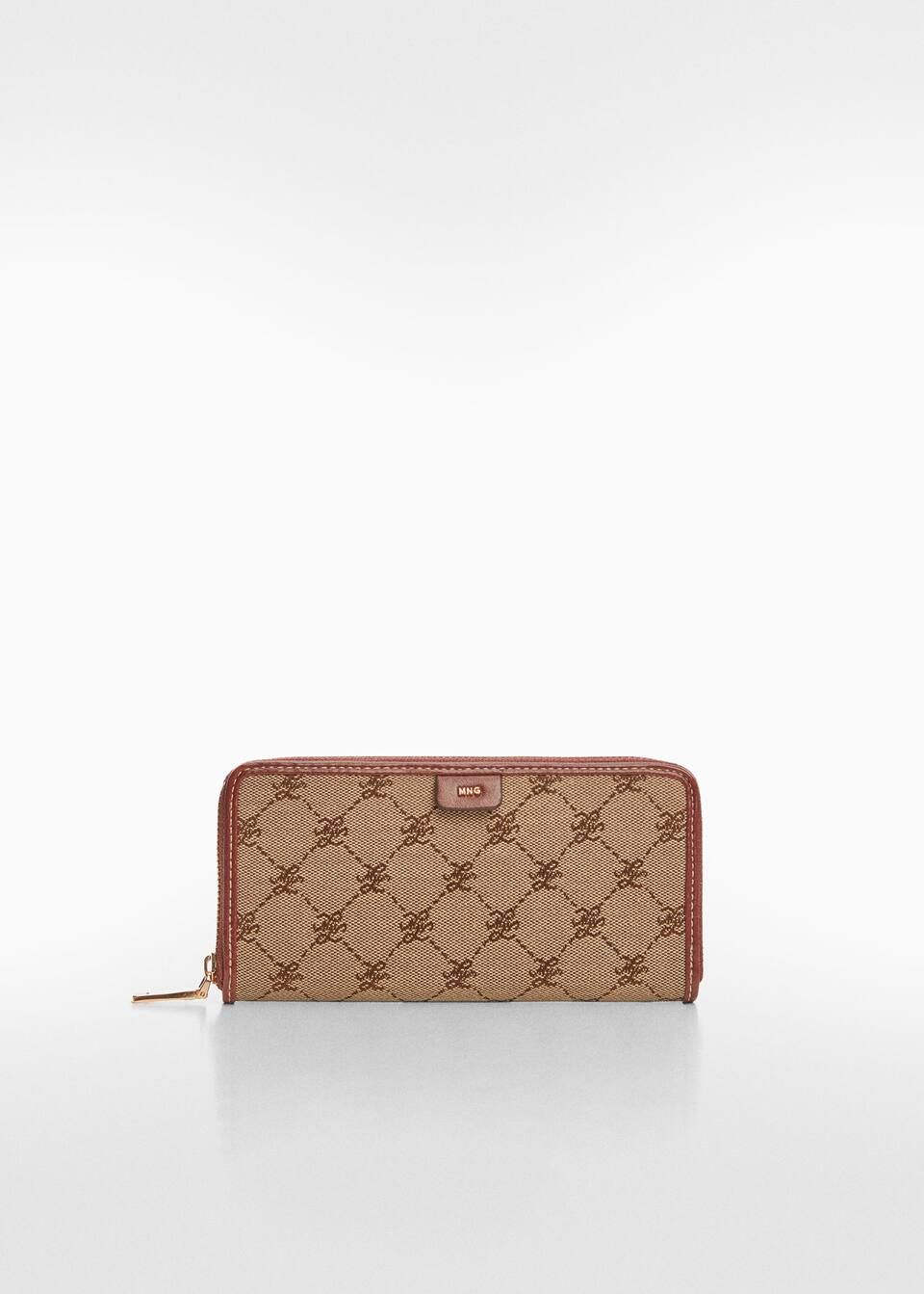 Jacquard wallet | MANGO (US)