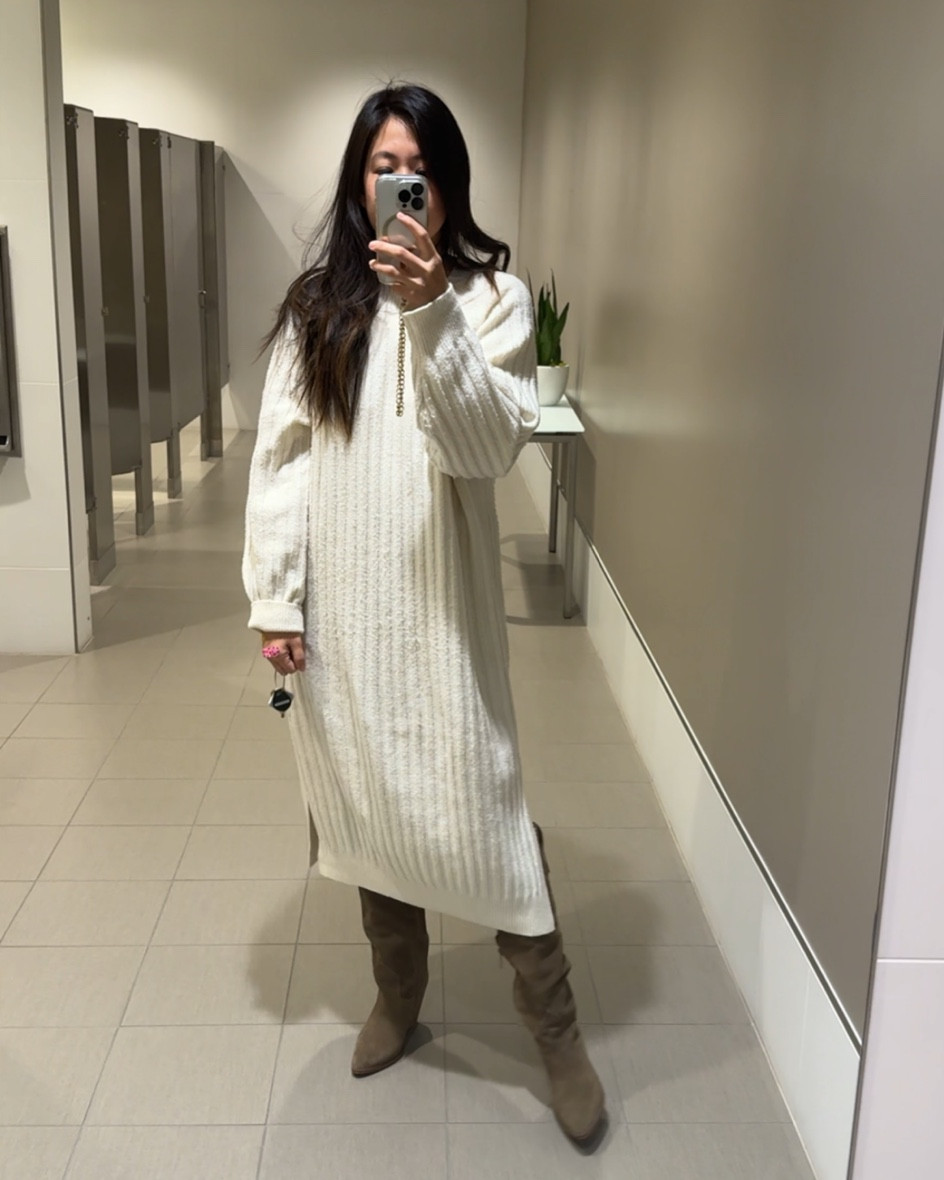 can you believe I just flipped this dress backward for a diff look? (V neck to crew neck)  

#LTKshoecrush #LTKworkwear #LTKMostLoved