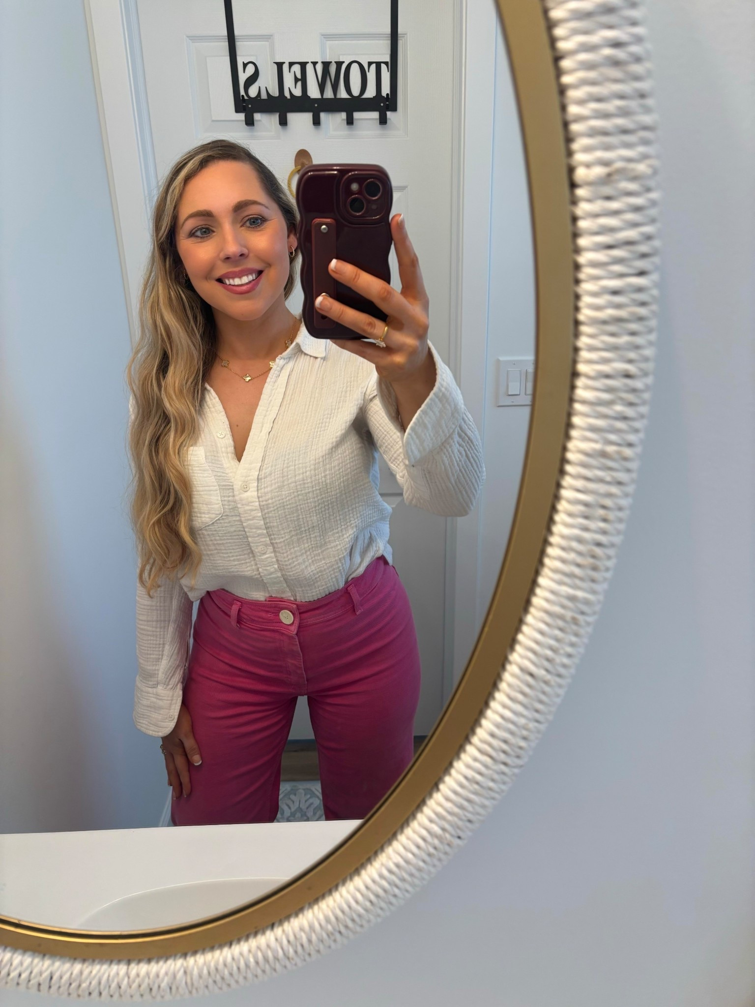 The perfect button up that everyone needs! Wear this unbuttoned to the beach or boardwalk or buttoned up and styled with jeans. It's one of my favorite pieces that I own. Similar styles below ⬇️ 

#LTKdayinmylife #LTKOver40 #LTKPetite