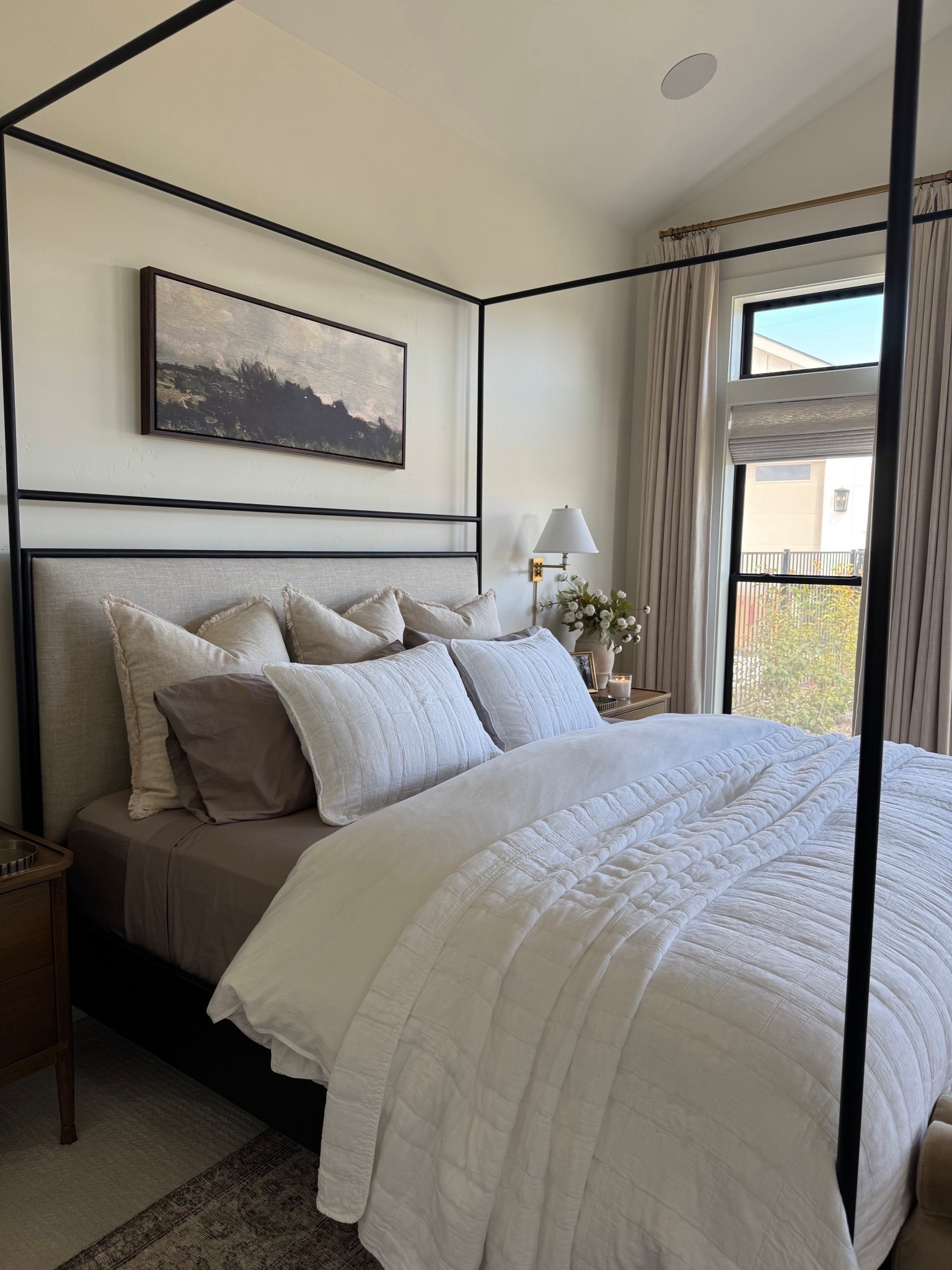 The coziest Brooklinen favorites for our primary this spring! I love pairing a darker sheet with lighter covers and throws! 

#LTKStyleTip #LTKHome