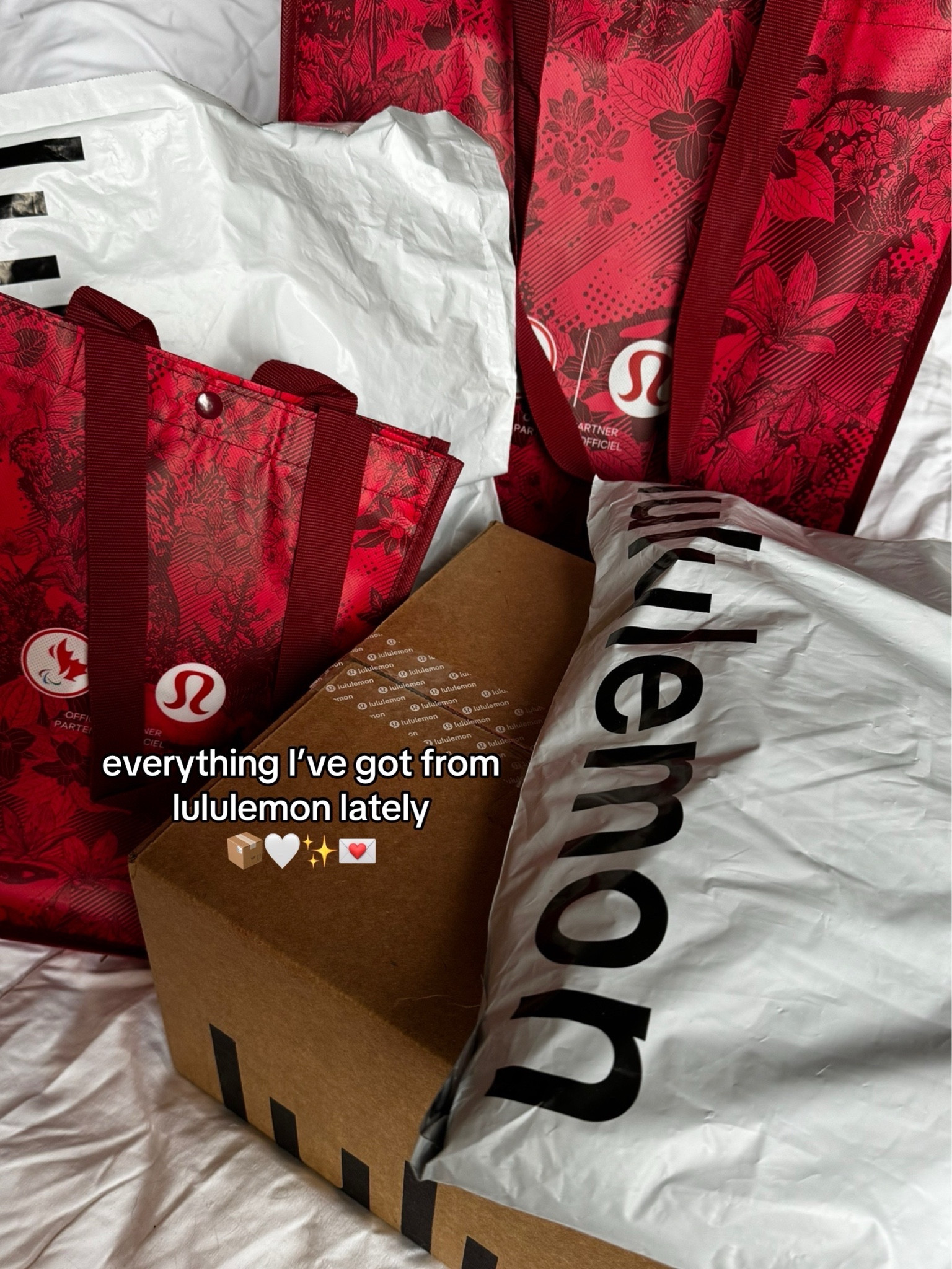 Lululemon haul 

Steady state - m
Align skirt - 2
Wundermost - xs
All yours - 4