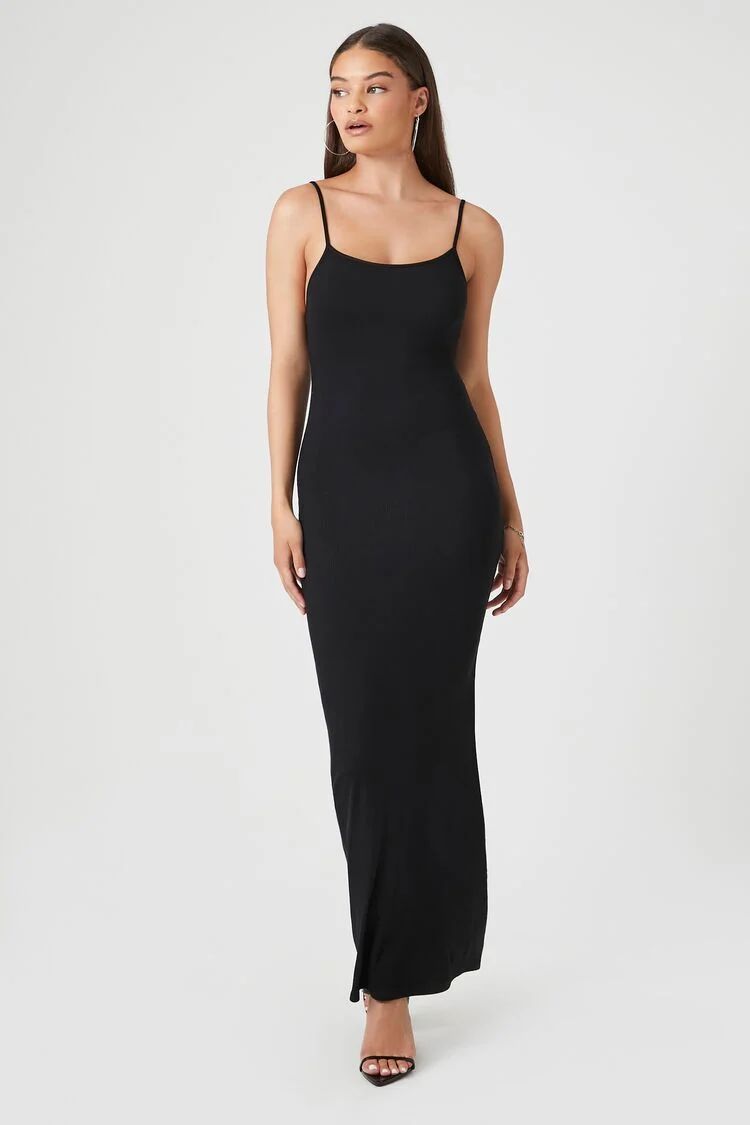 Ribbed Cami Bodycon Maxi Dress | Forever 21 (US)