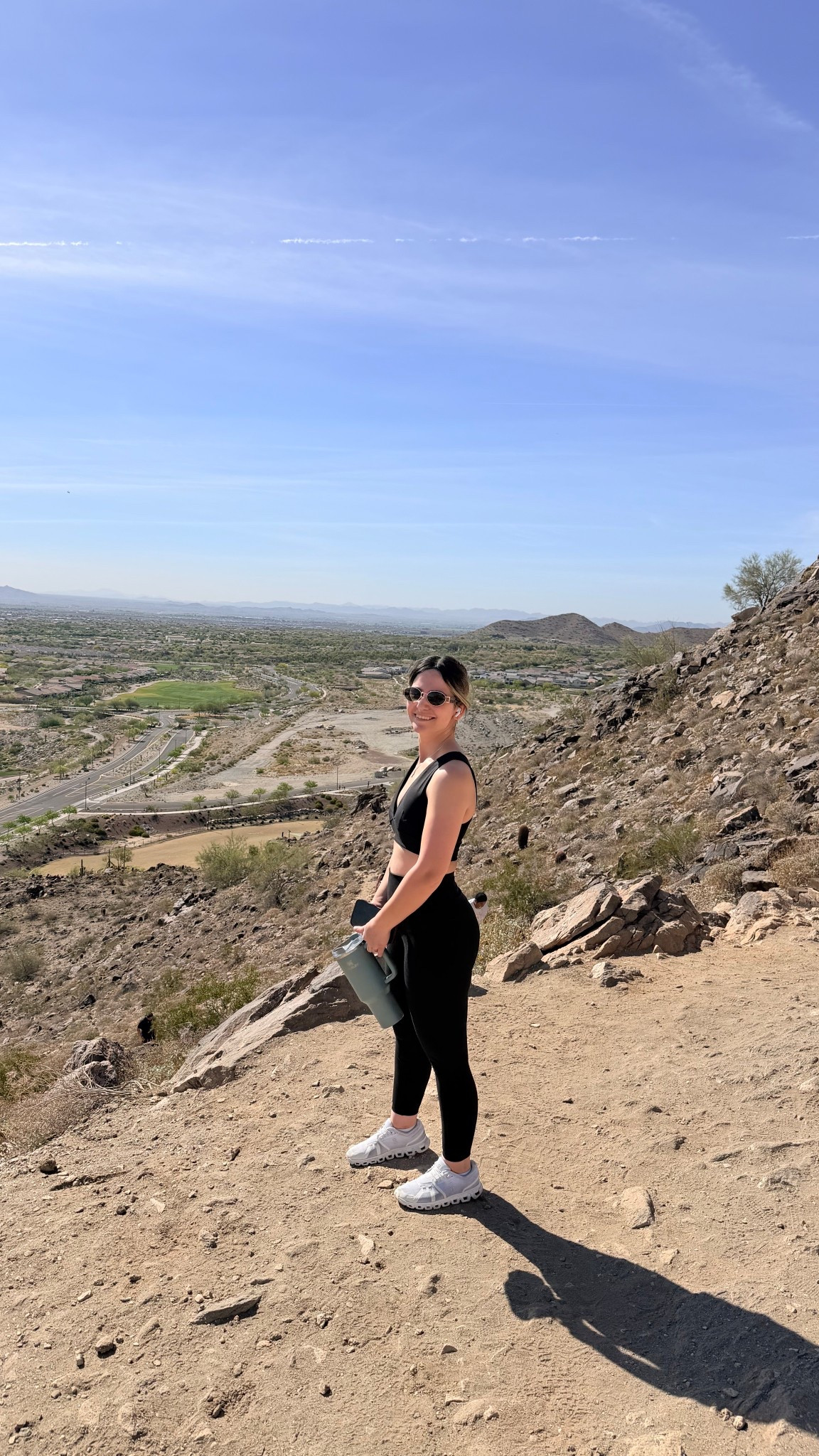  (harmony & balance) the best active set under $25 (wearing SMALL) linked same exact. shoes on cloud & sunnies French connection. 

#LTKselfcare #LTKSaleAlert #LTKActive