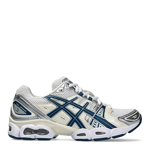 ASICS Women's Sneaker, White Blue, 7 | Amazon (US)