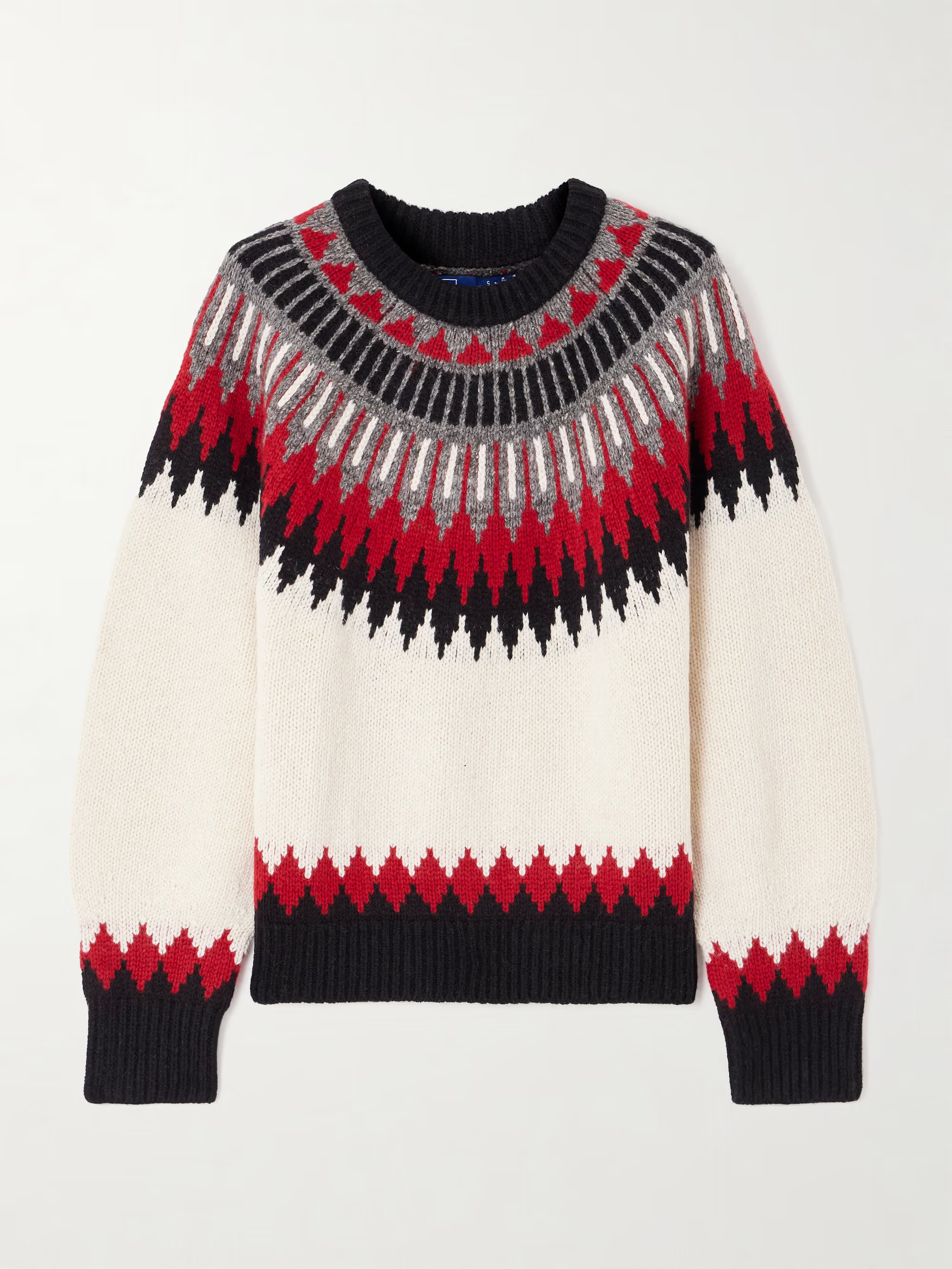 Wollpullover mit Fair-Isle-Motiven | NET-A-PORTER (UK & EU)