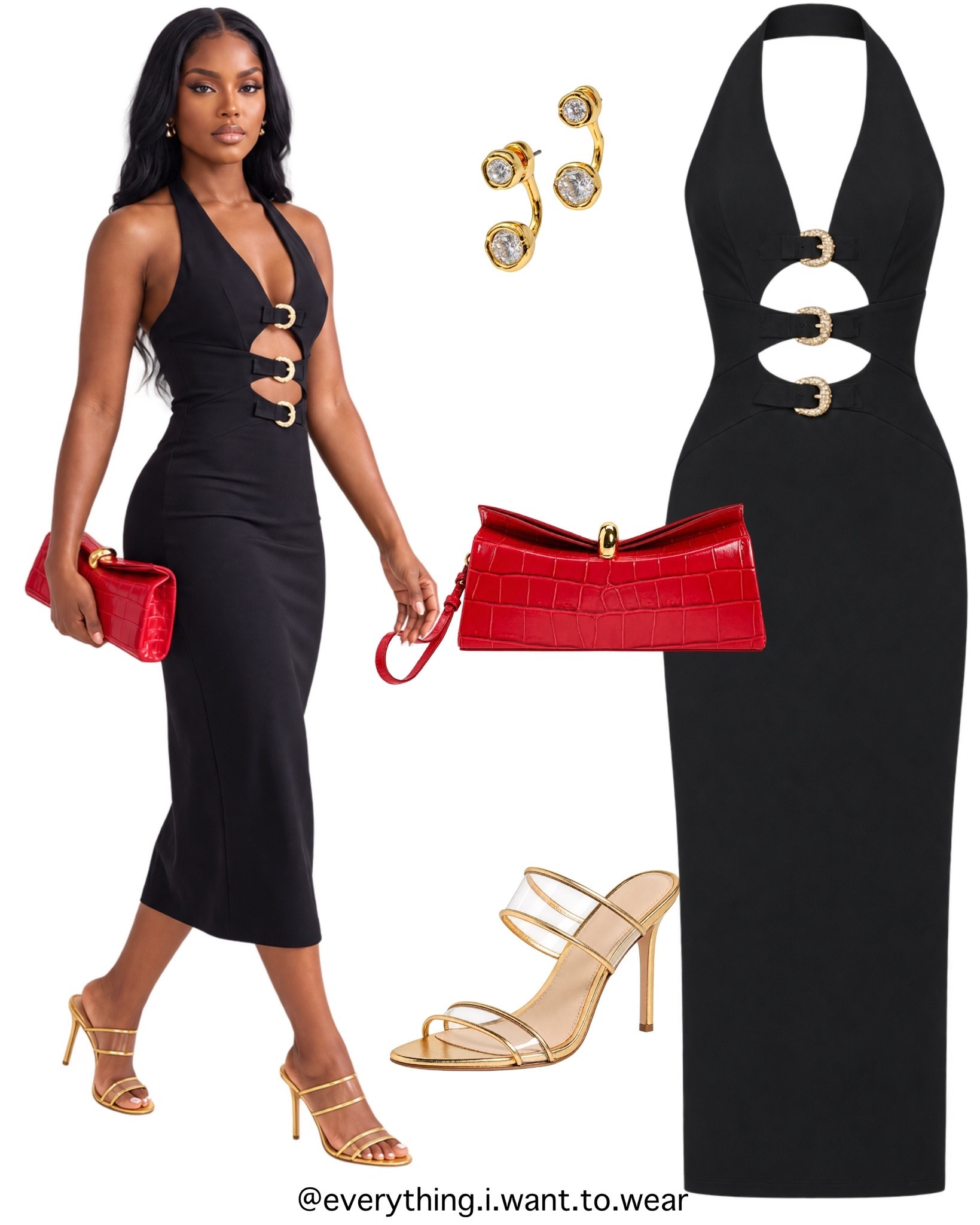 FRIDAY NIGHT GLAM 💚🖤💙

3 statement looks, 0 regrets — pick your color

Sage green with a leg slit, cutout black with gold hardware, and a turquoise ruffle set that stops the scroll

Swipe to see all 3 →

Evening dress, glam outfit, formal dress, party dress, going out outfit, cutout dress, ruffle set, night out outfit, statement look, cocktail dress #EveningWear #OOTD #GlamOutfit #FormalDress #StyleInspo