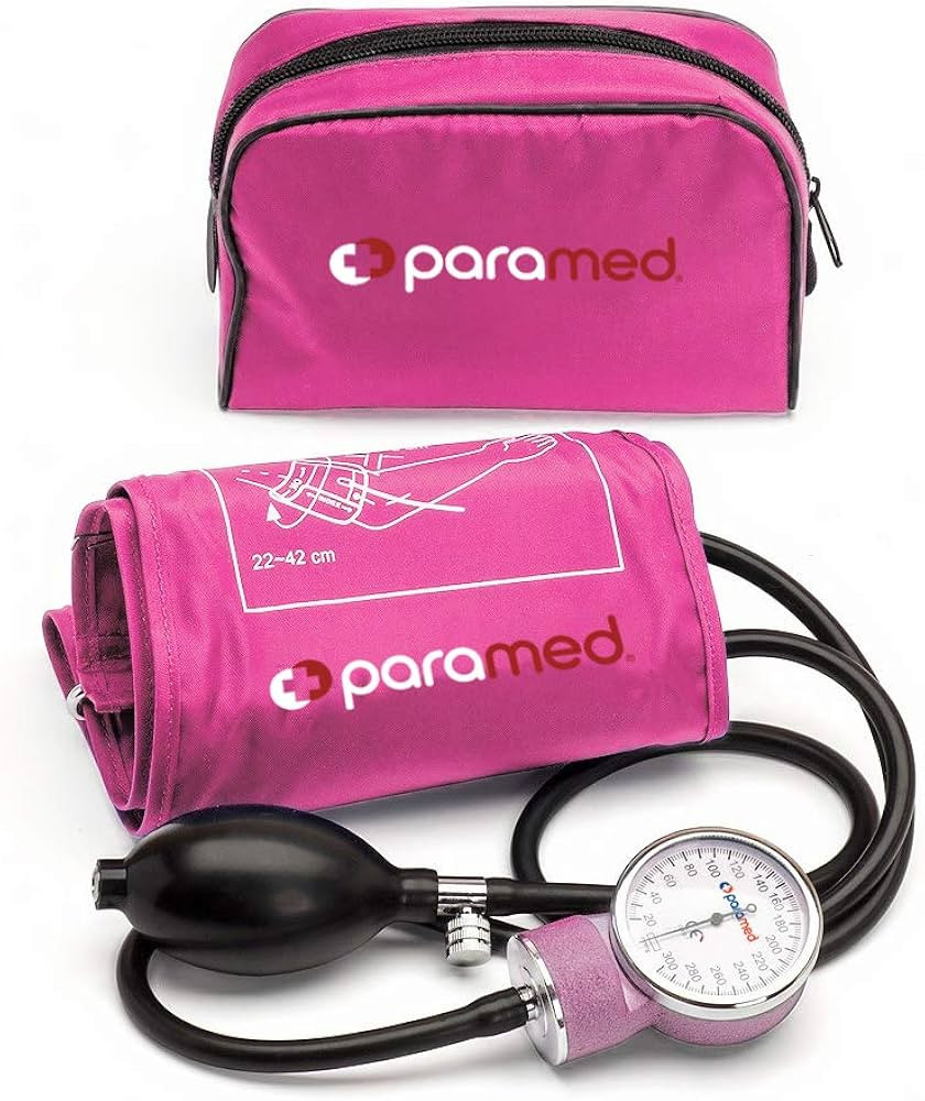 PARAMED Aneroid Sphygmomanometer – Manual Blood Pressure Cuff with Universal Cuff 8.7-16.5" and... | Amazon (US)