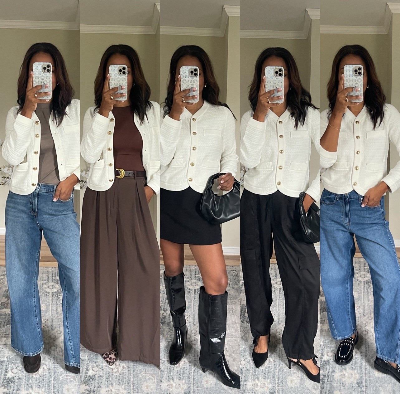 Five ways to style the viral Walmart cardigan! I’m wearing a small 

 #ltkstyletip #ltkfindsunder50 #ltkfindsunder100