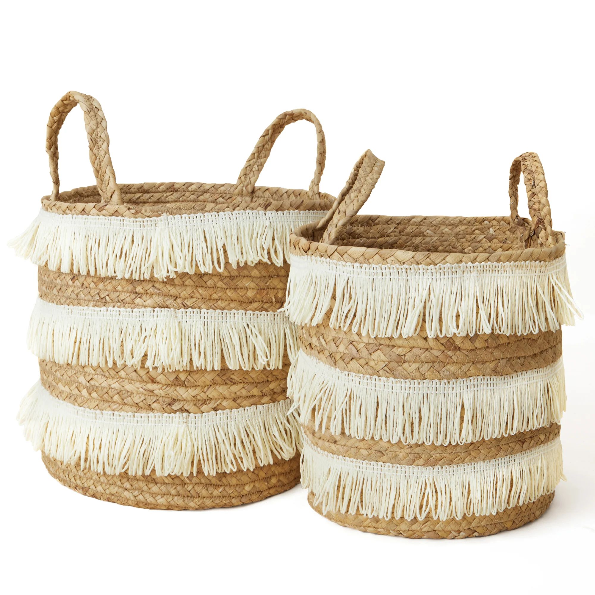 2 Piece Seagrass Basket Set (Set of 2) | Wayfair North America