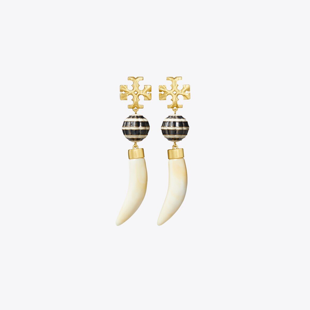 Horn Drop Earring: Women's Designer Earrings | Tory Burch | Tory Burch (US)
