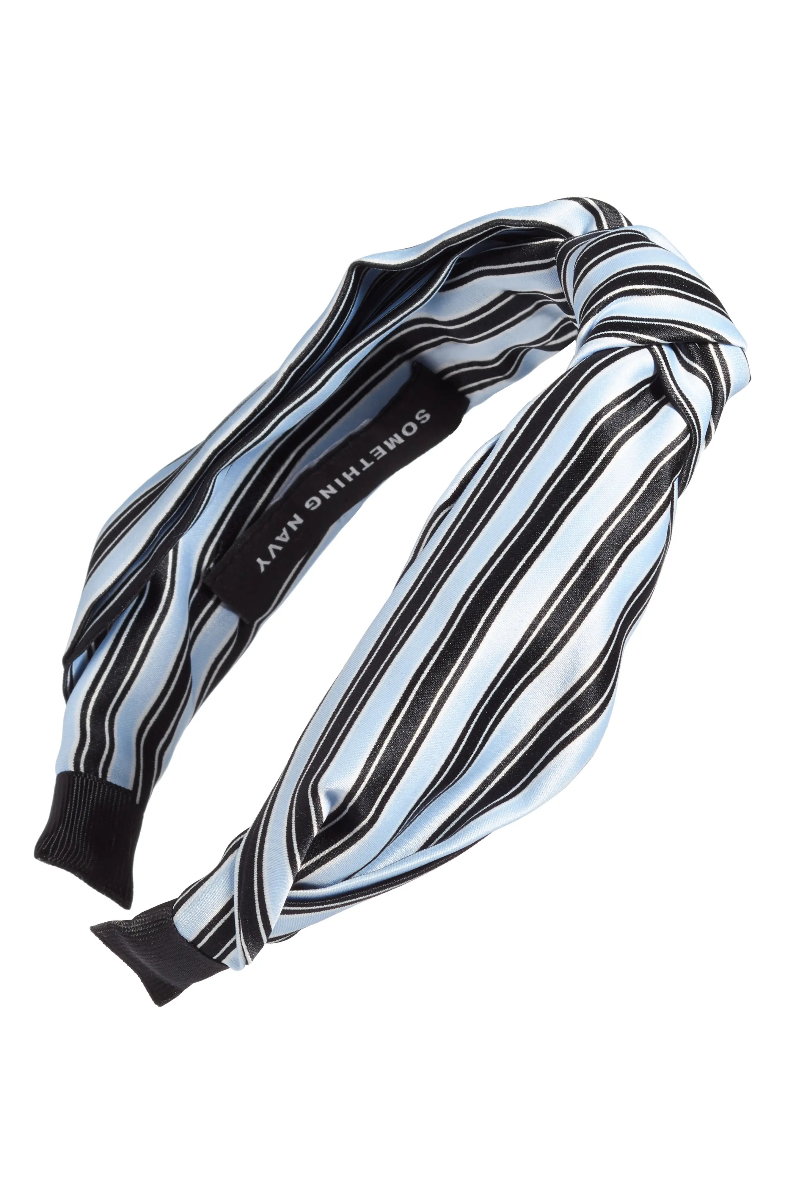 Something Navy Printed Knot Headband (Nordstrom Exclusive) | Nordstrom