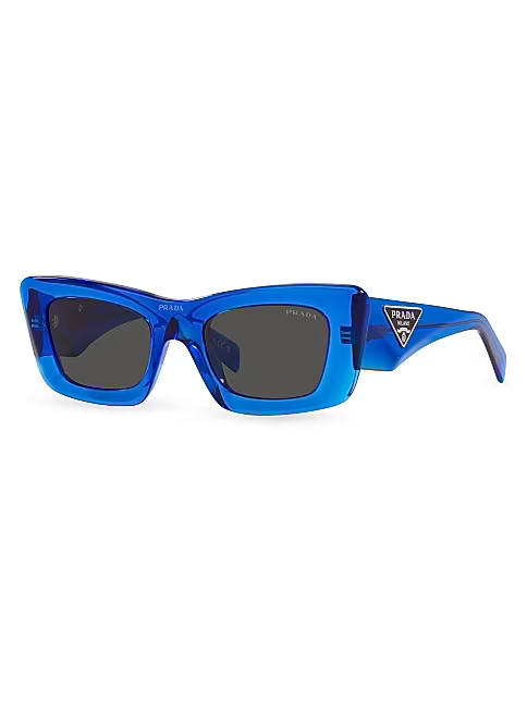 50MM Rectangular Sunglasses | Saks Fifth Avenue