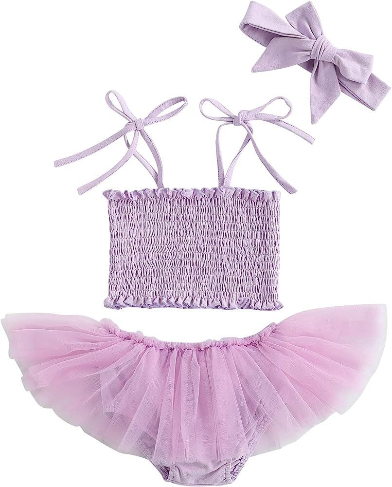 Sleeveless Crop Top And Tulle Skirt  | Amazon (US)