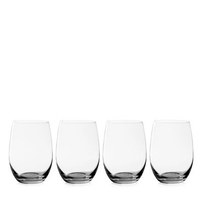 True Vino White Wine Glasses, Stemless Drinking Glasses Wine Gifts, Dishwasher Safe Glass Wine Cups 18oz All Purpose Wine Glasses Set of 4 | Target