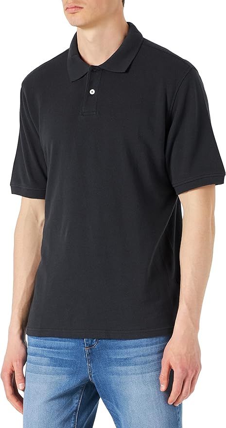 Amazon Essentials Men's Standard Regular-fit Cotton Pique Polo Shirt | Amazon (US)