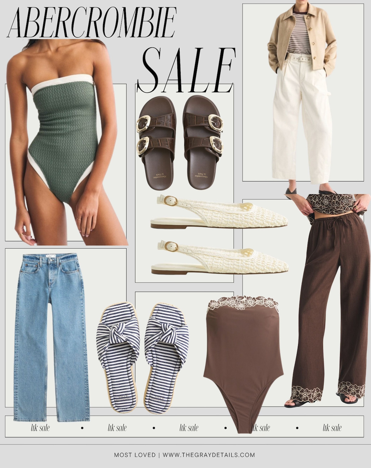 LTK's Spring Sale is live now through Sunday. Get exclusive deals in the app only. Sharing a roundup of favorites! Abercrombie favorites, on sale now 25% off.  

 #LTKSpringSale #LTKootd #LTKSaleAlert